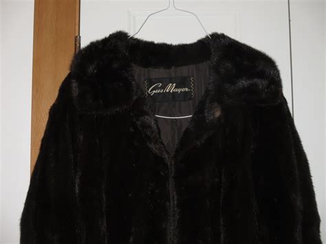 Rare Vintage 1960s Givenchy Alixandre Mink Fur Coat 